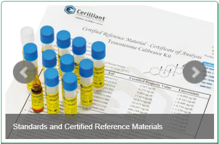Standards and Certified reference materials